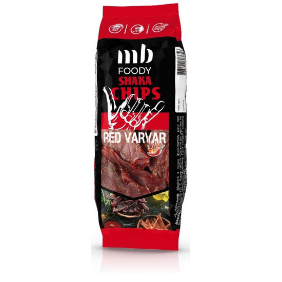 Shicken Чіпси "Red varvar" курячі 80 г/10 шт.TM MB Foody Shicken Чіпси "Red varvar" курячі 80 г/10 шт.TM MB Foody