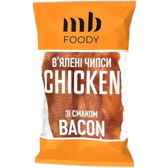 Чіпси курячі "Bakon" 200 г./6 шт TM MB Foody Чіпси курячі "Bakon" 200 г./6 шт TM MB Foody