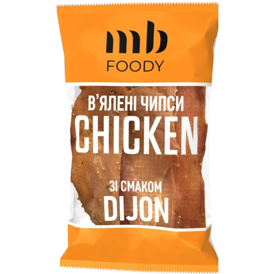 Чіпси курячі "Dijon" 200 г./6 шт TM MB Foody Чіпси курячі "Dijon" 200 г./6 шт TM MB Foody